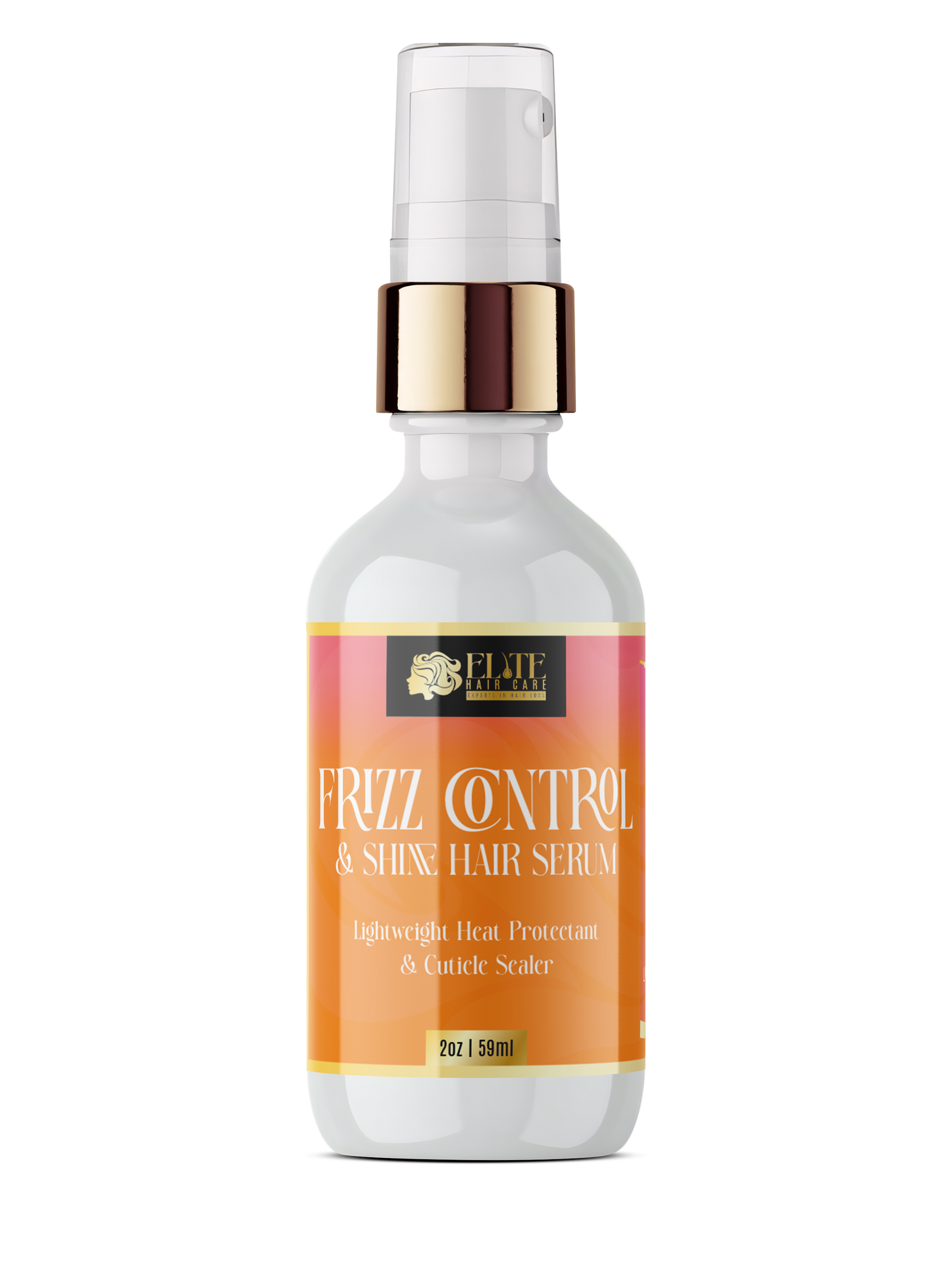 Frizz Control & Shine Hair Serum Lightweight serum infused with hemp seed oil