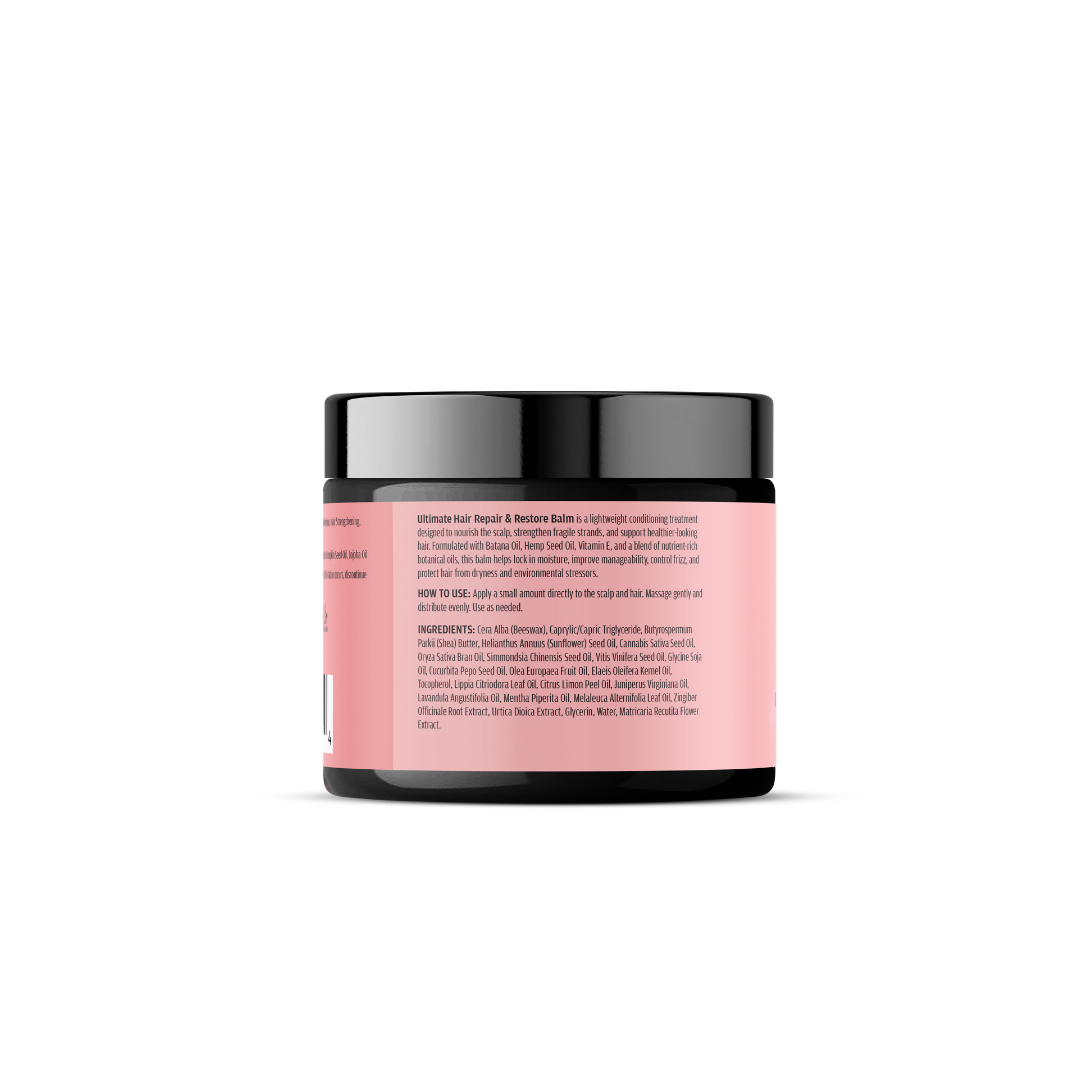 New Ultimate Hair Repair & Growth Balm With Batana, Hemp Seed, and Vitamin E