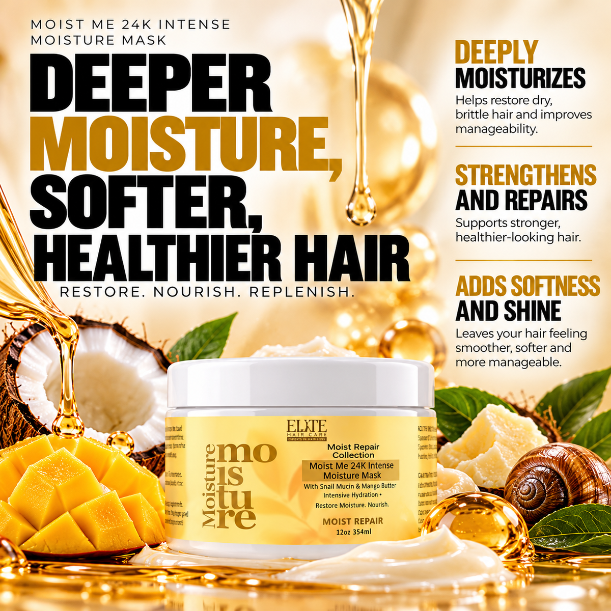 Moist Me 24k Intense Moisture Mask