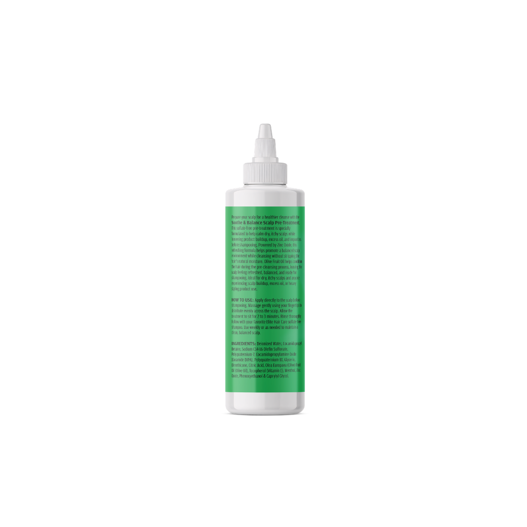 Soothe and Balance Sulfate-Free  Scalp Pre-Poo Treatment Infused with Zinc Great for itchy scalp