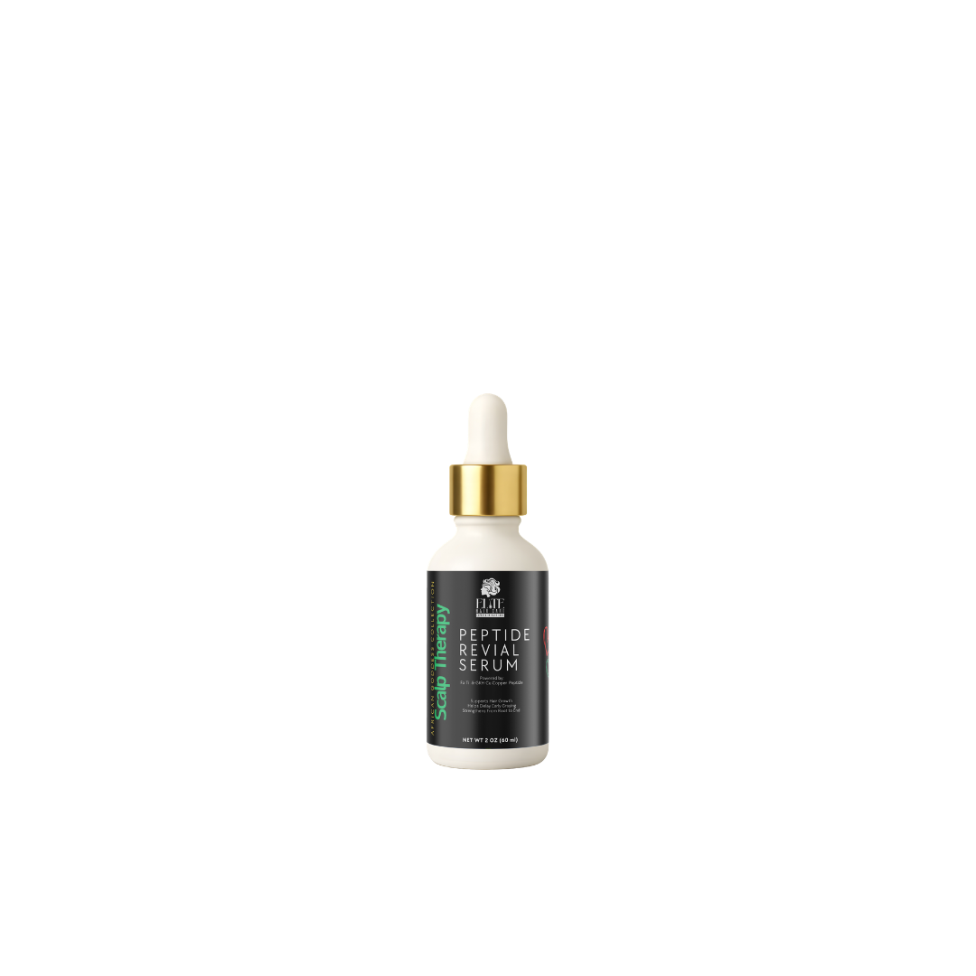 African Goddess Peptide Revival Serum with GHK Cu Copper Peptide, Fo Ti, and Rosemary