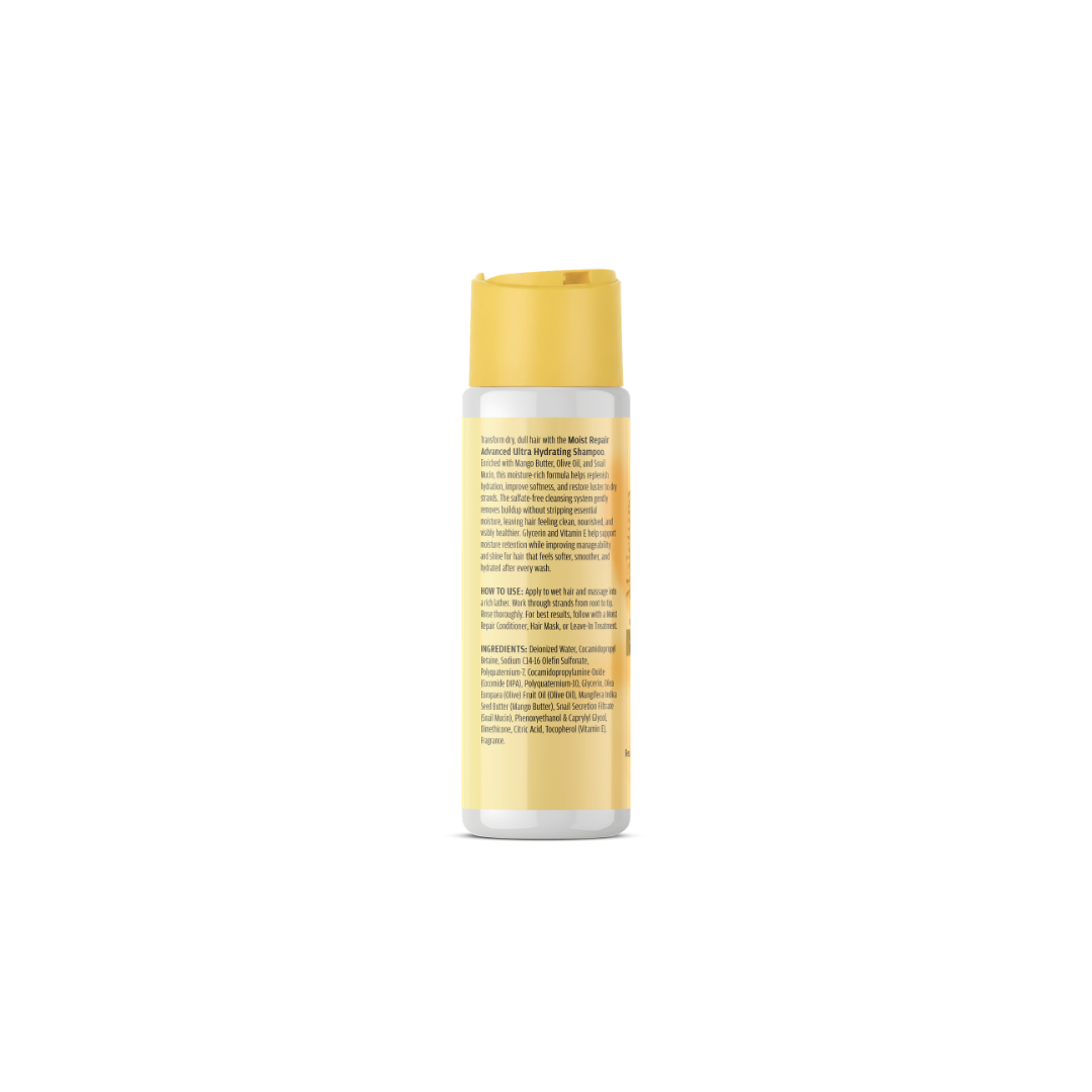 Moist Repair Advanced Ultra Hydrating Sulfate-Free Shampoo With Snail Mucin & Mango Butter