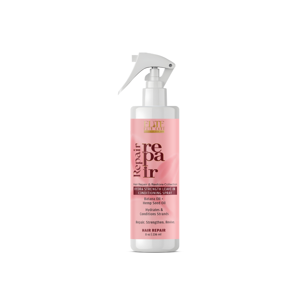 Hair Repair & Restoration Hydra Strength Leave-In Conditioning Spray With Batana Oil and Hemp Seed Oil
