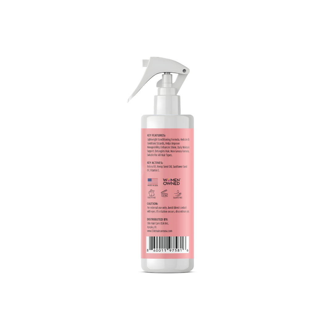 Hair Repair & Restoration Hydra Strength Leave-In Conditioning Spray With Batana Oil and Hemp Seed Oil