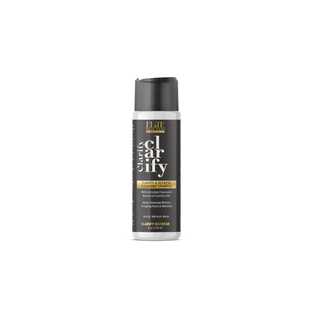 Clarify & Refresh Sulfate Free Activated Charcoal Shampoo With Peppermint Essential Oil & Olive Fruit Oil