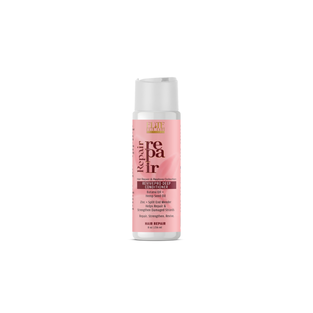 Hair Repair & Restoration 2.0 RevivePro Deep Conditioner With Batana Oil, Hemp Seed Oil, Zinc, and Split End Mender