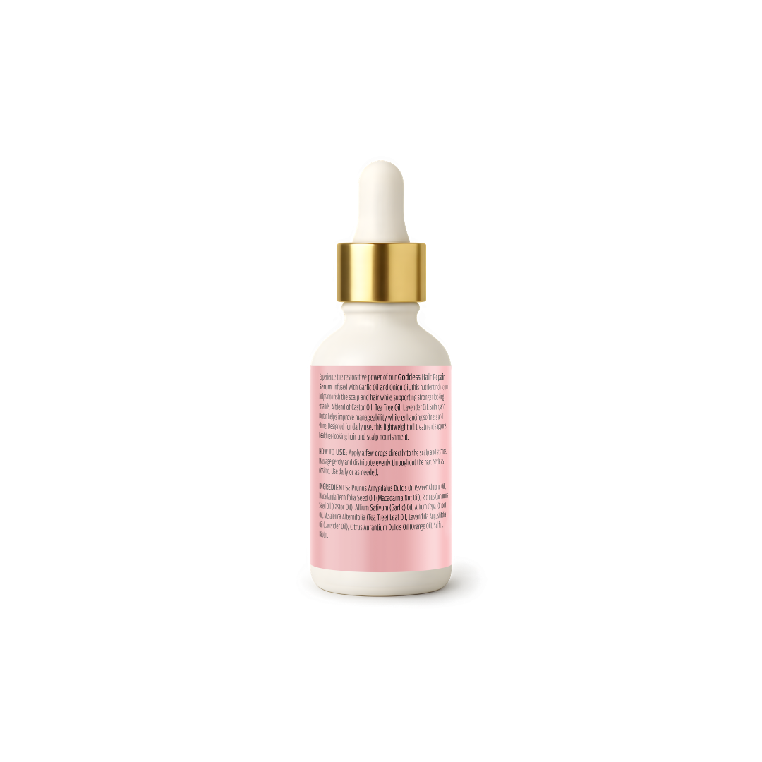 Goddess Hair Repair Serum Repair and Restore Serum with Garlic and Onion Oil