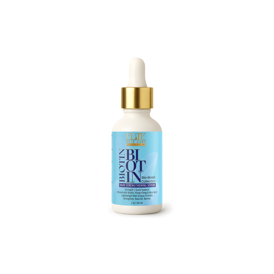 Biotin Boost Hair Strengthening Serum infused with Biotin, Ylang-Ylang, and Aloe Juice