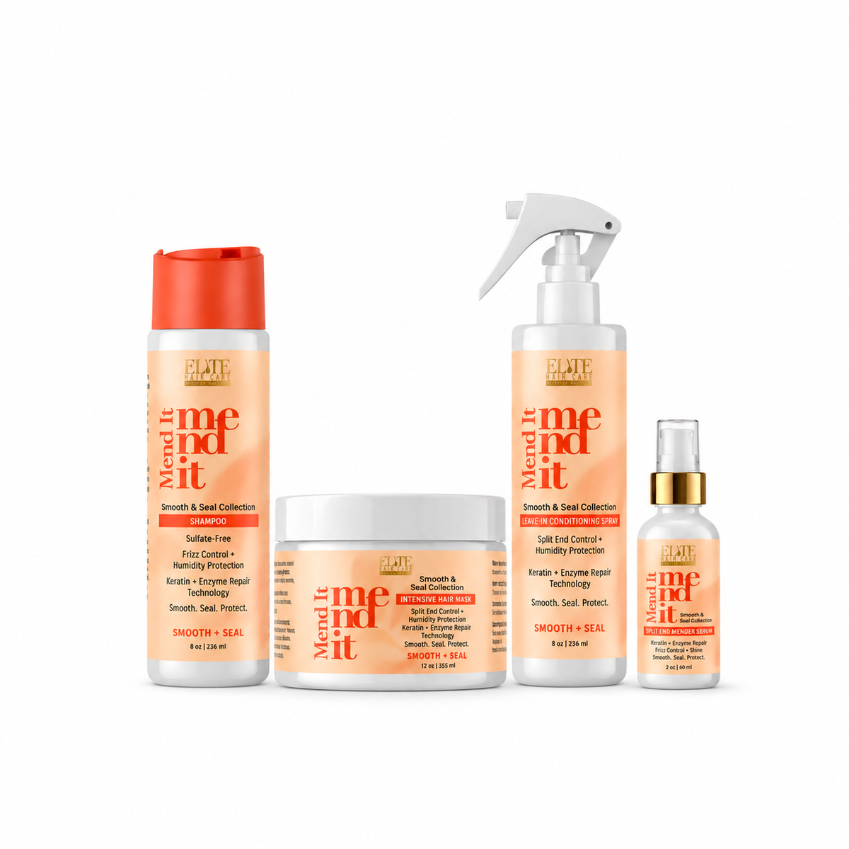 Smooth Sleek & Less Frizzy Hair System