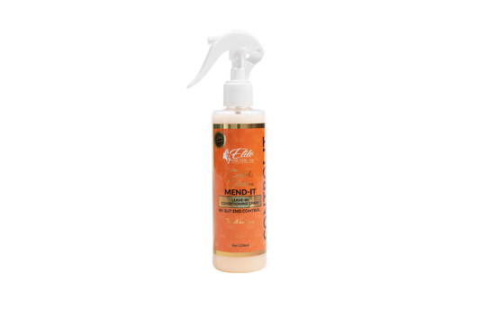 Mend It Leave-In Conditioning Spray w/ to help reduce split ends