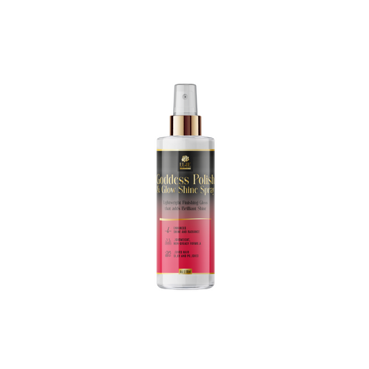 Goddess Polish & Glow Shine Spray Lightweight Formula for Brilliant Shine