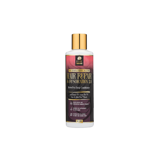 Hair Repair & Restoration 2.0 RevivePro Deep Conditioner With Batana Oil, Hemp Seed Oil, Zinc, and Split End Mender