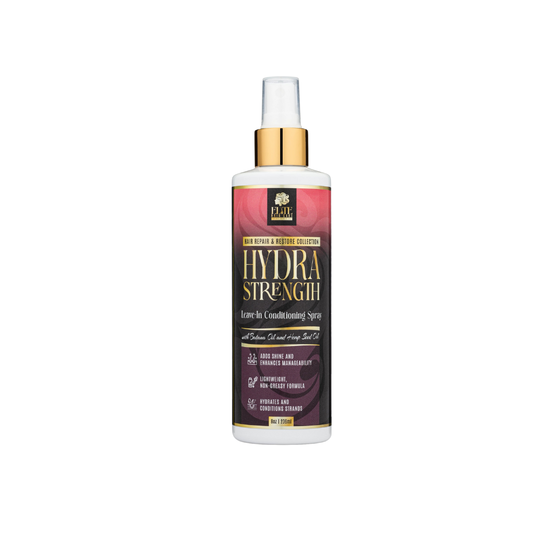 Hair Repair & Restoration Hydra Strength Leave-In Conditioning Spray With Batana Oil and Hemp Seed Oil