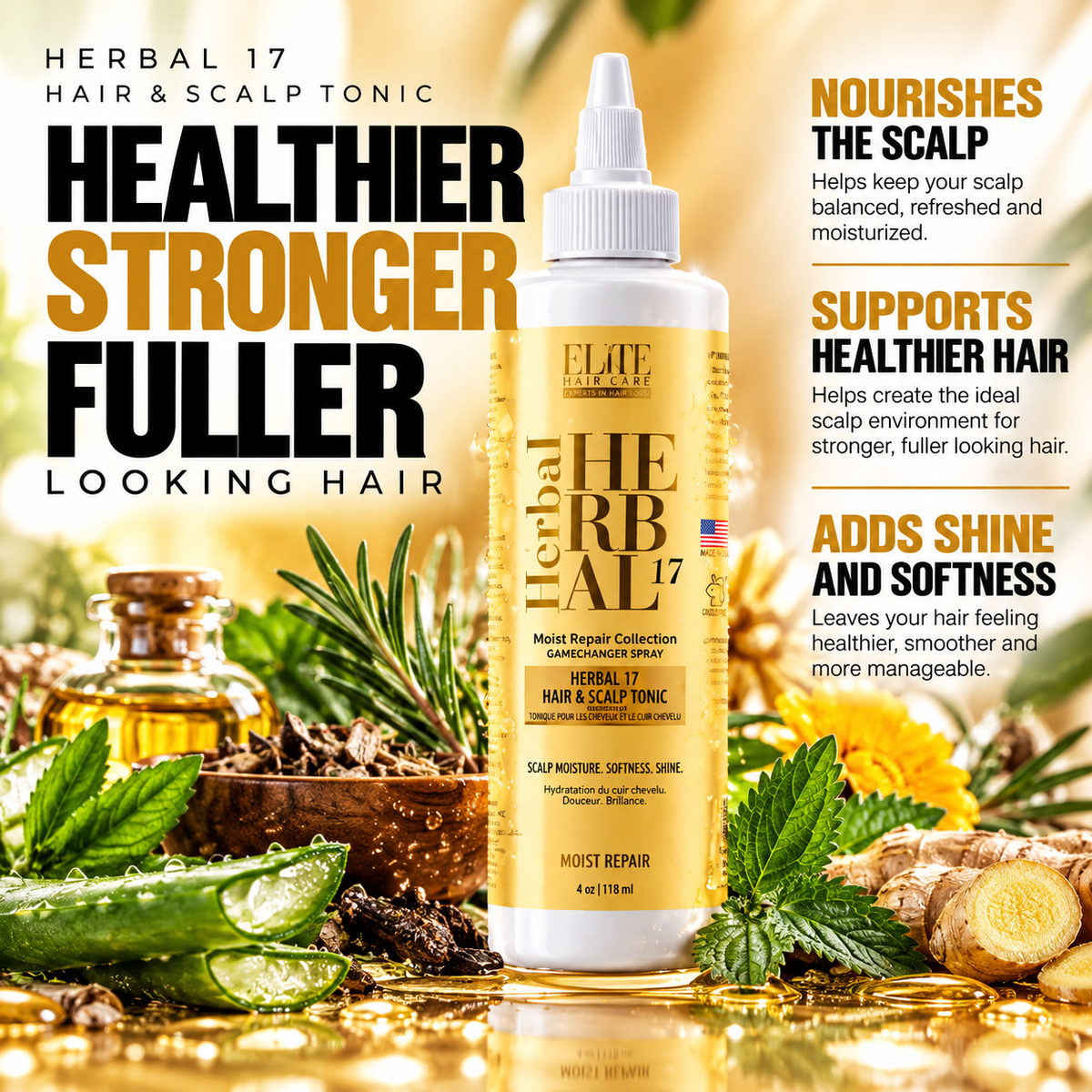 Herbal 17 Hair & Scalp Tonic