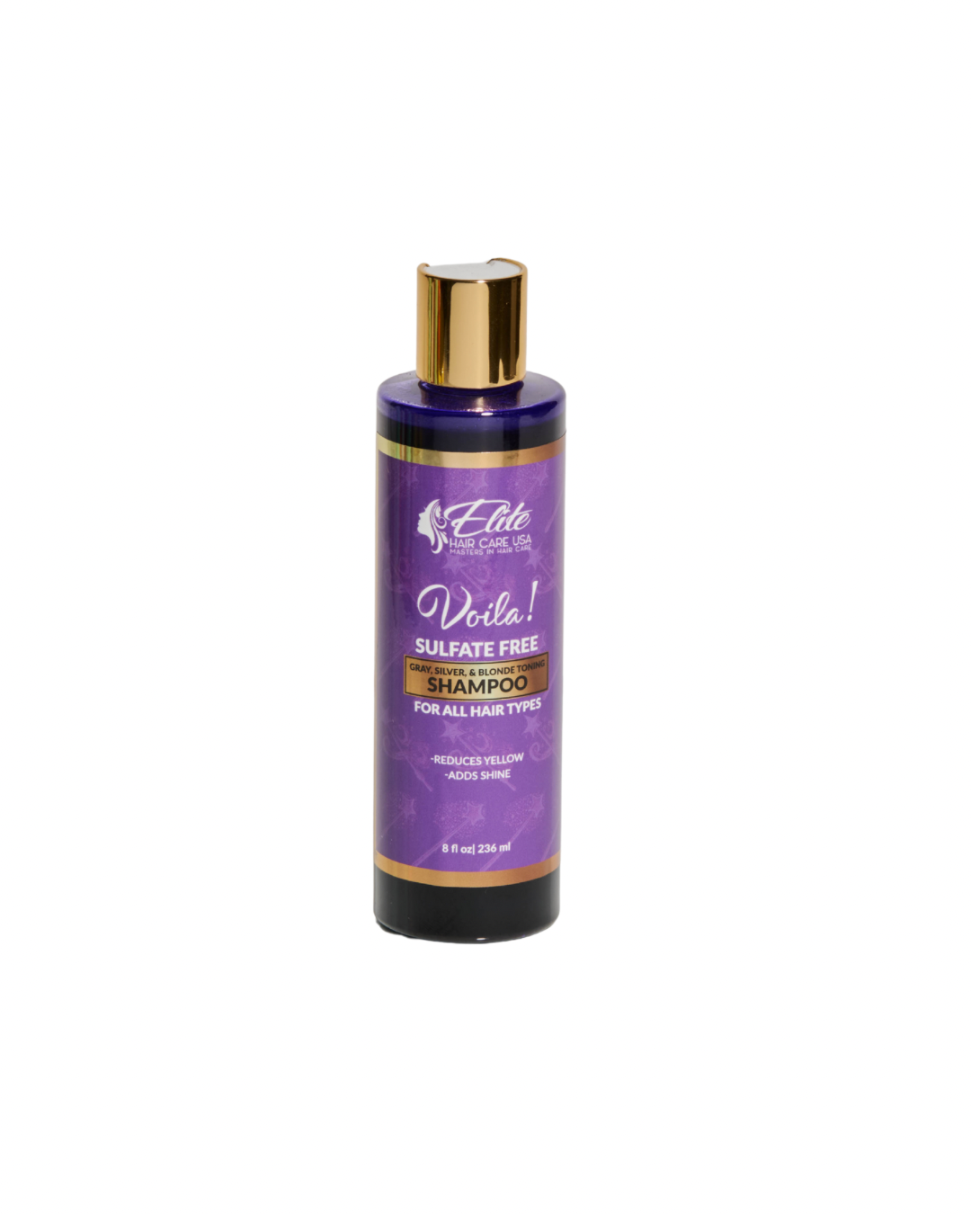 Voila Sulfate Free Gray, Silver, & Blonde Toning Shampoo