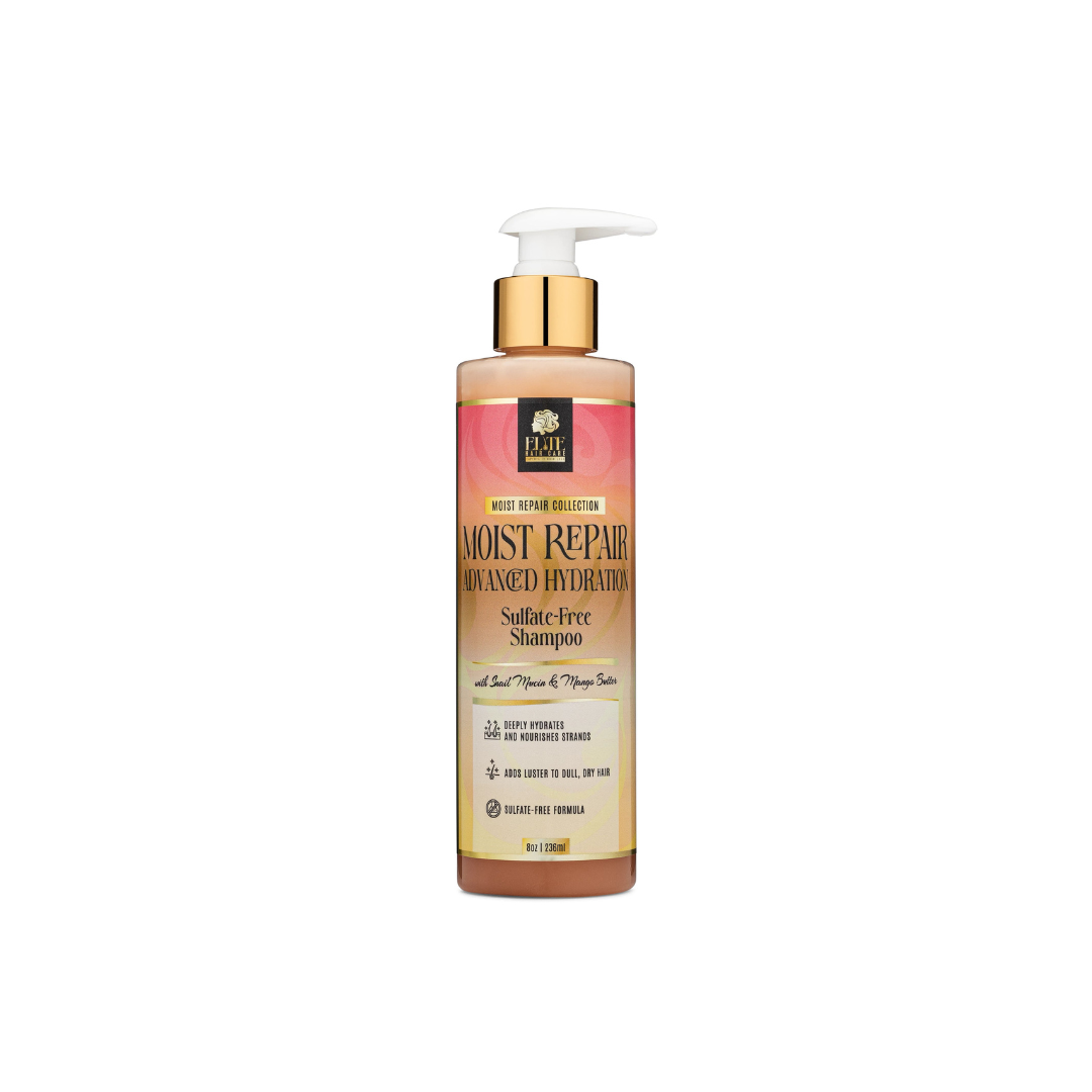 Moist Repair Advanced Ultra Hydrating Sulfate-Free Shampoo With Snail Mucin & Mango Butter