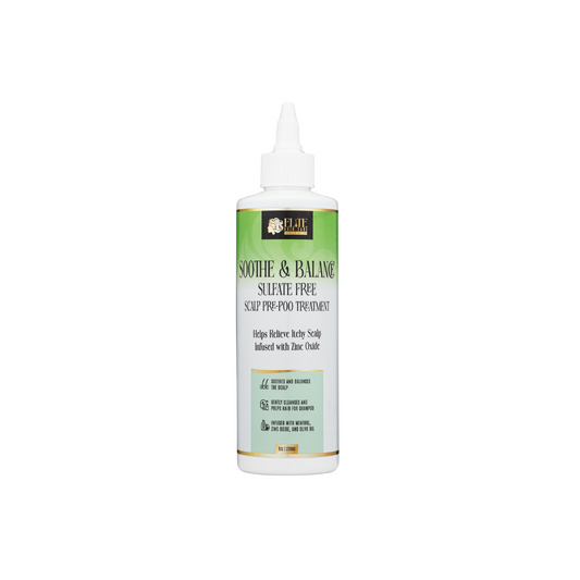 Soothe and Balance Sulfate-Free  Scalp Pre-Poo Treatment Infused with Zinc Great for itchy scalp