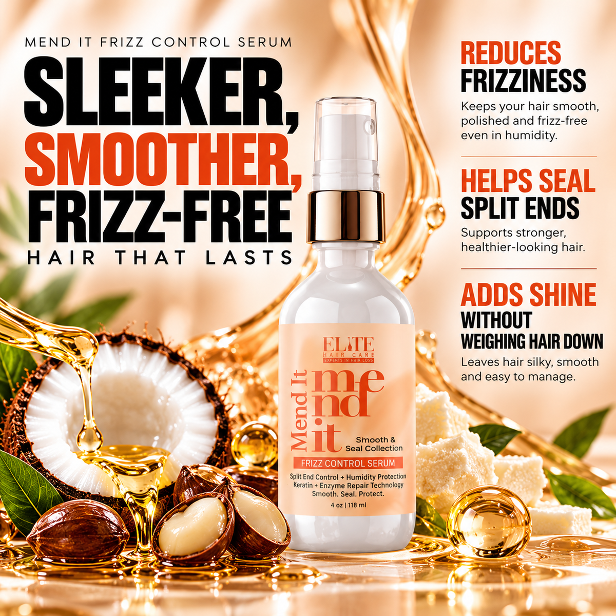 Mend It Smooth & Seal Frizz Control Serum