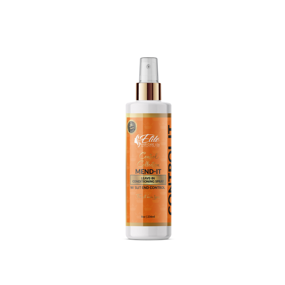 Mend It Leave-In Conditioning Spray w/ to help reduce split ends