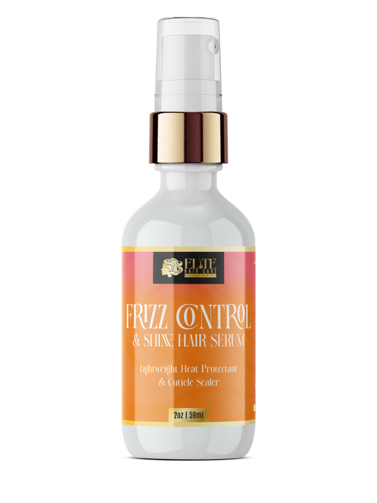 Frizz Control & Shine Hair Serum Lightweight serum infused with hemp seed oil