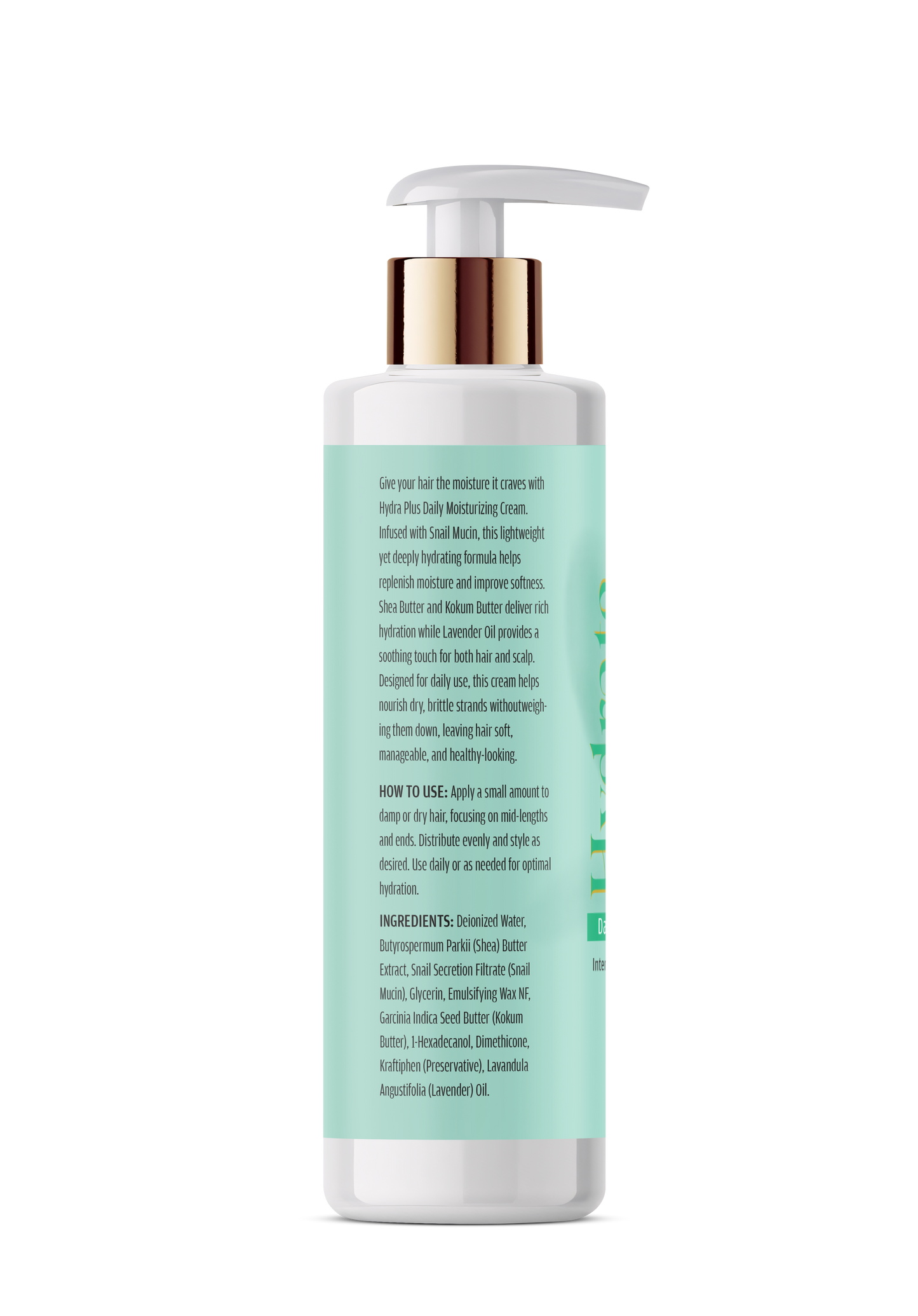 Hydra-Plus Daily Hair Moisturizing Cream w/ Snail Mucin
