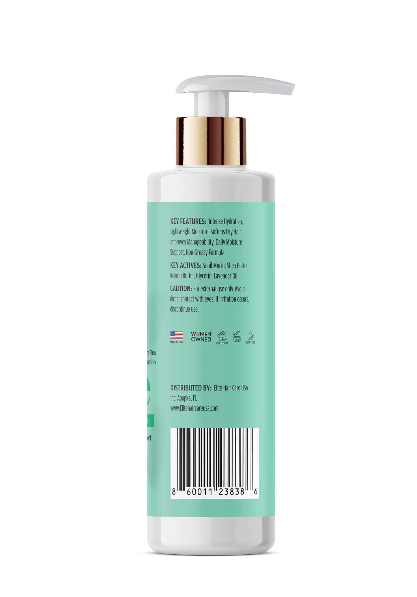 Hydra-Plus Daily Hair Moisturizing Cream w/ Snail Mucin