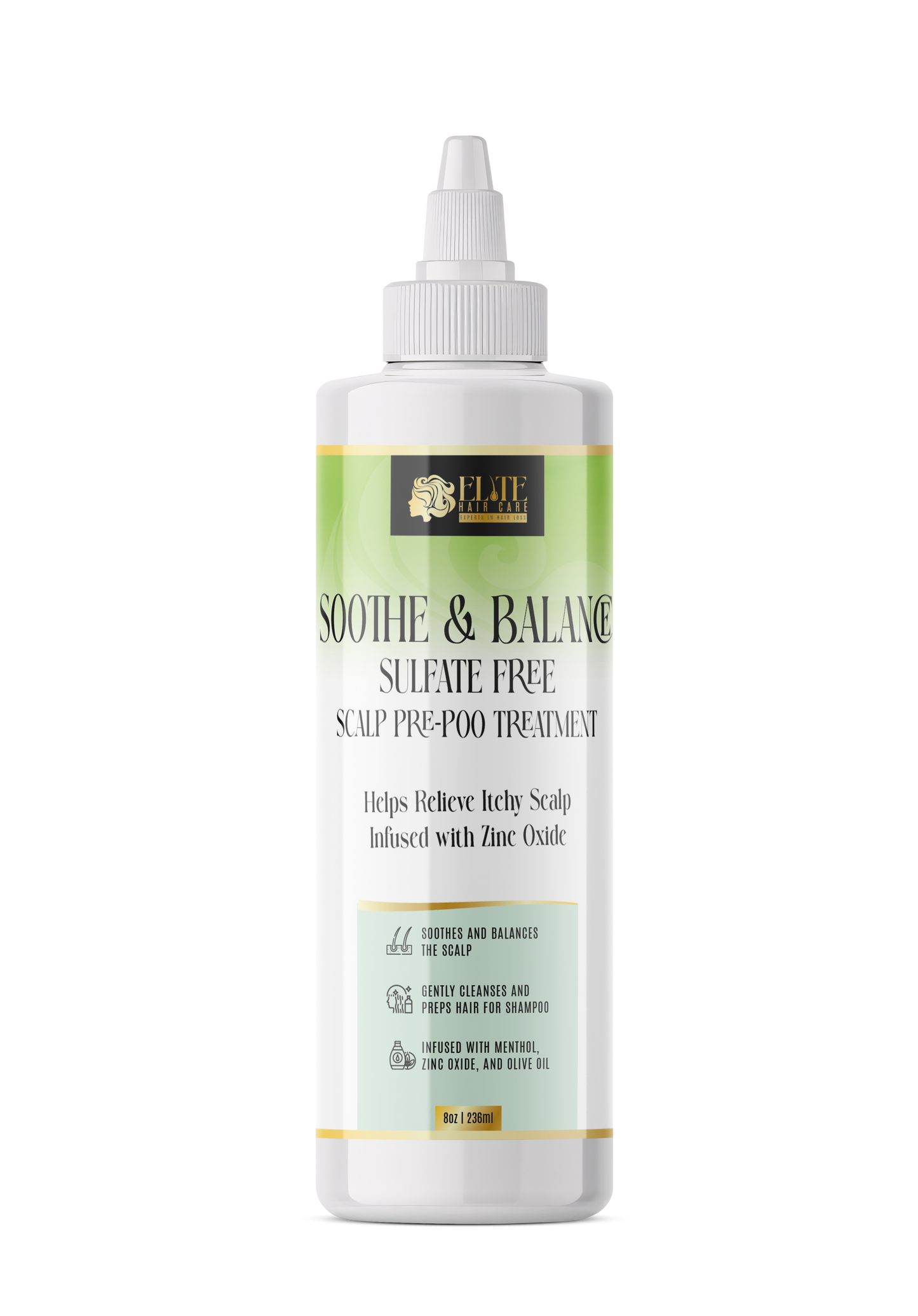 Scalp Pre Color Soothe and Balance Sulfate-Free Scalp Pre-Poo Treatment Infused with Z ...
